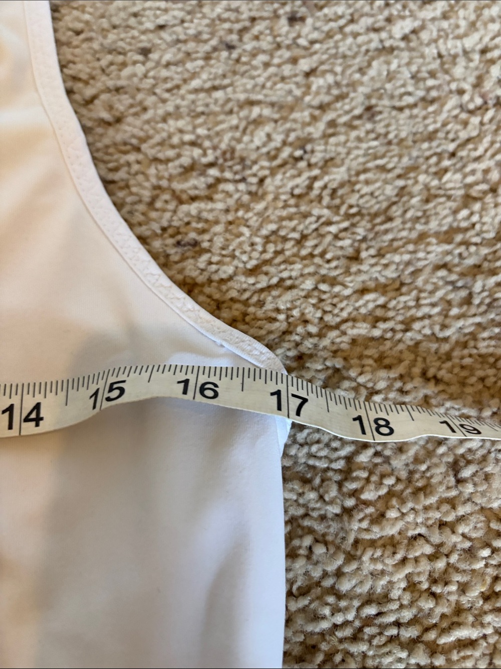 Fabletics White Racerback Sports Bra - Picture 4 of 4
